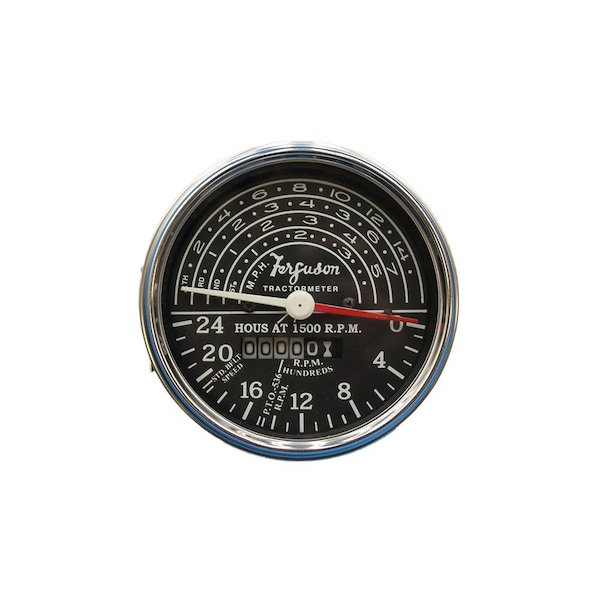 Aftermarket 1751312M1 New Tachometer w Mounting Brackets Fits Massey Ferguson TO20 TO30 GAH30-0009 - main